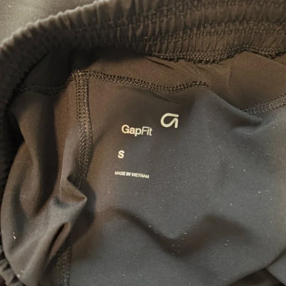 GAP FIT BLACK DRAWSTRING JOGGERS SIZE SMALL - Picture 4 of 5